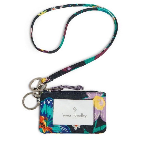 🔥LAST 1 Vera Bradley Lanyard Set Firefly Garden - Picture 7 of 7